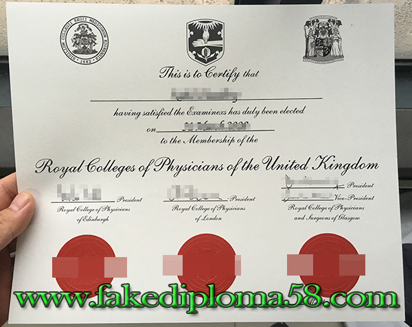 fake MRCP certificate sample