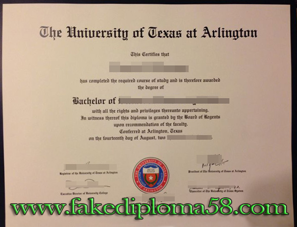 Univerisyt of Texas at Arlington/UTA degree