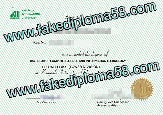 Kampala International university diploma, fake diploma of Kampala International university