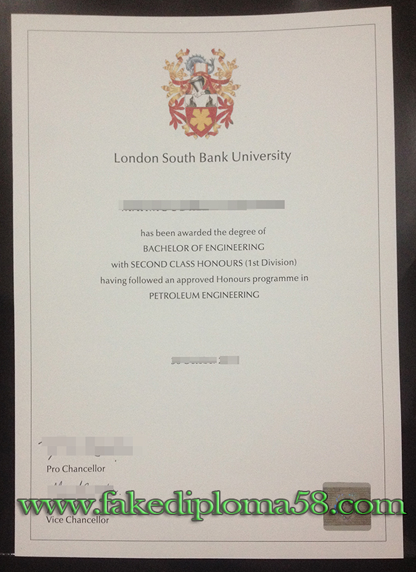 where to buy London South Bank University (LSBU) degree in UK