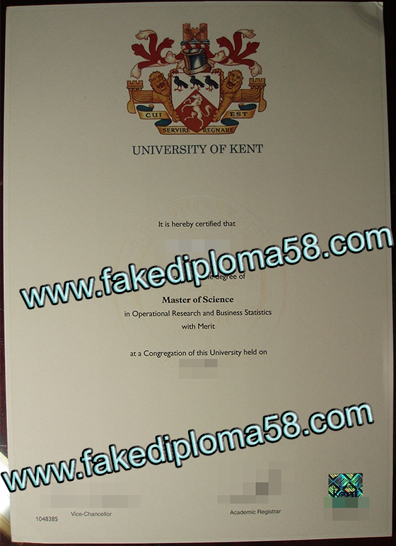 Fake diploma. Buy fake University of Kent degree online