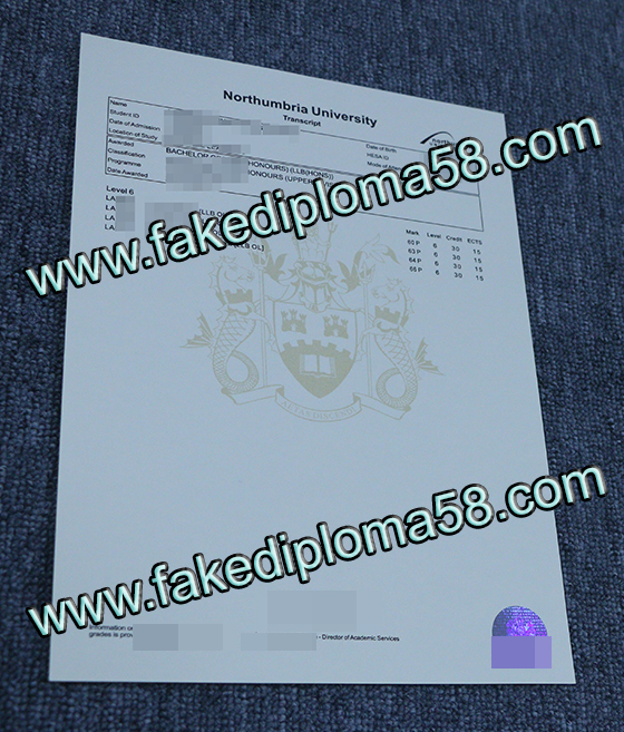 Buy fake transcript, where to buy Northumbria University transcript