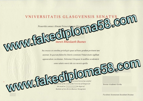 University of Glasgow diploma, how to buy fake degree of University of Glasgow