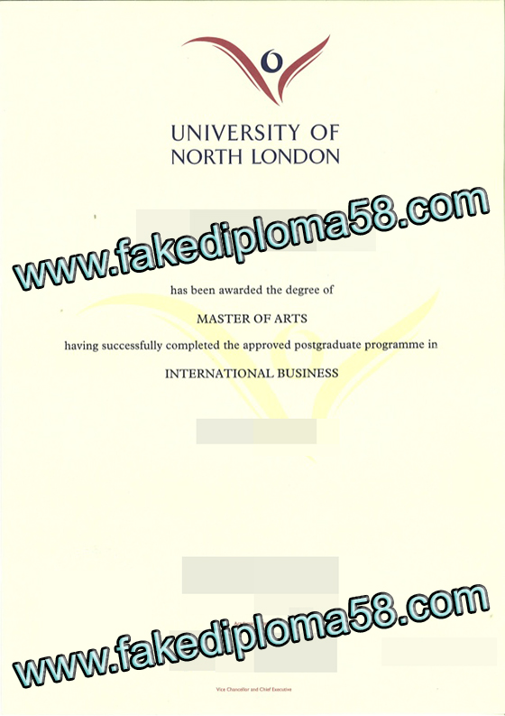 University of North london  diploma, buy diploma