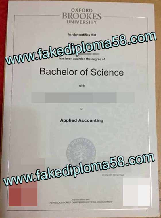 Fake diploma. Where to buy Oxford Brookes University diploma