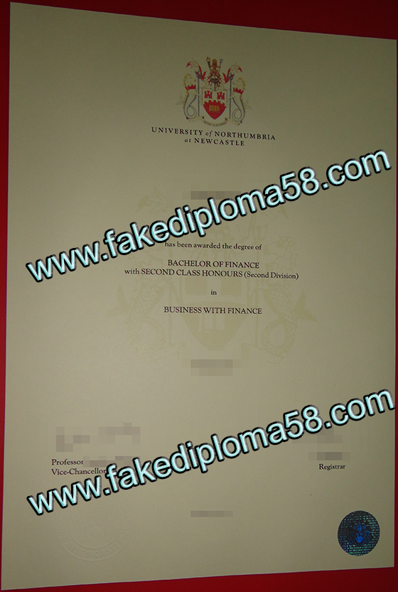 Northumbria University diploma, buy fake diploma