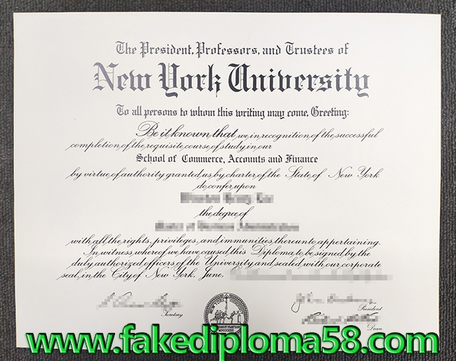 New York University (NYU) degree, buy fake NYU diploma