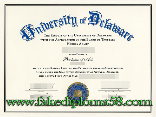 how to buy University of Delaware fake degree