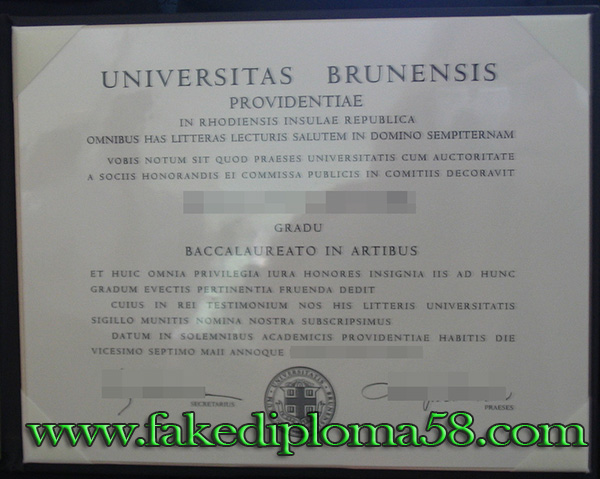 buy fake diploma from Brown University