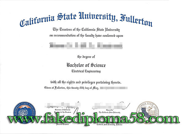what is the price of buying a fake California State University Fullerton degree