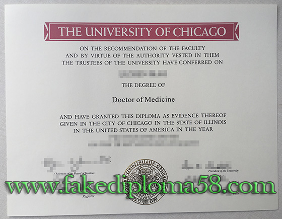 Buy a fake University of Chicago degree, US degree