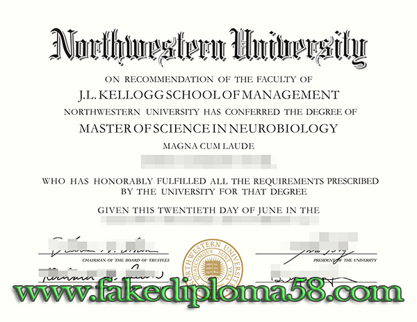 Buy fake degree, Buy Northwestern University bachelor degree