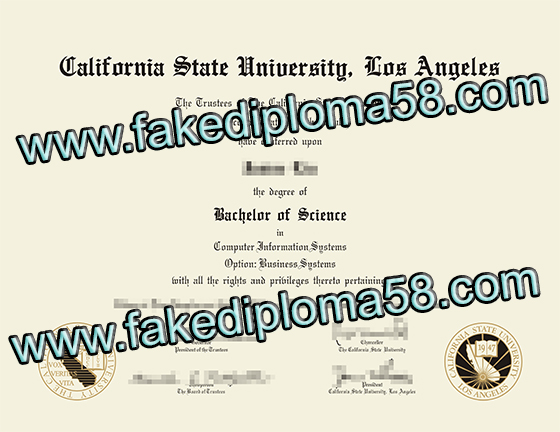 California State University, Los Angeles degree
