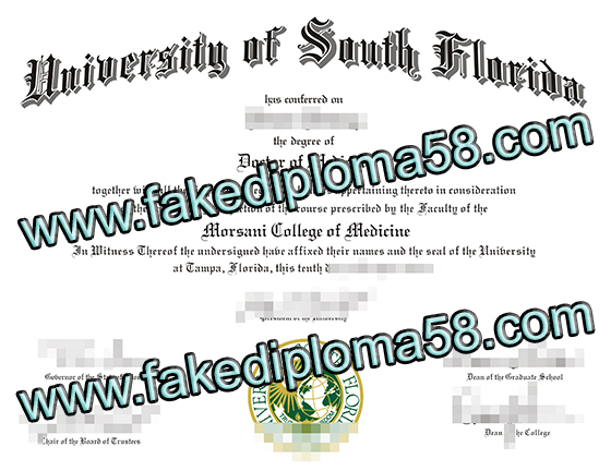 Where to buy fake degree of university of south florida， buy USF degree