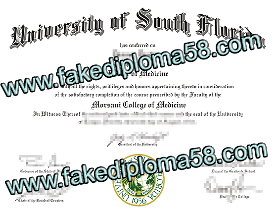 University of South Florida degree, buy fake diploma