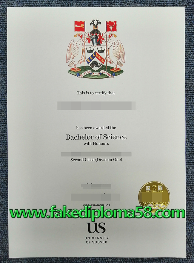 Where To Buy A Fake University of Sussex diploma certificate