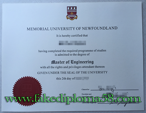 Where can I buy a Memorial University of Newfoundland degree