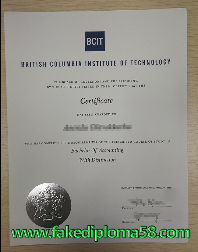 Want to buy a British Columbia Institute of Technology fake diploma