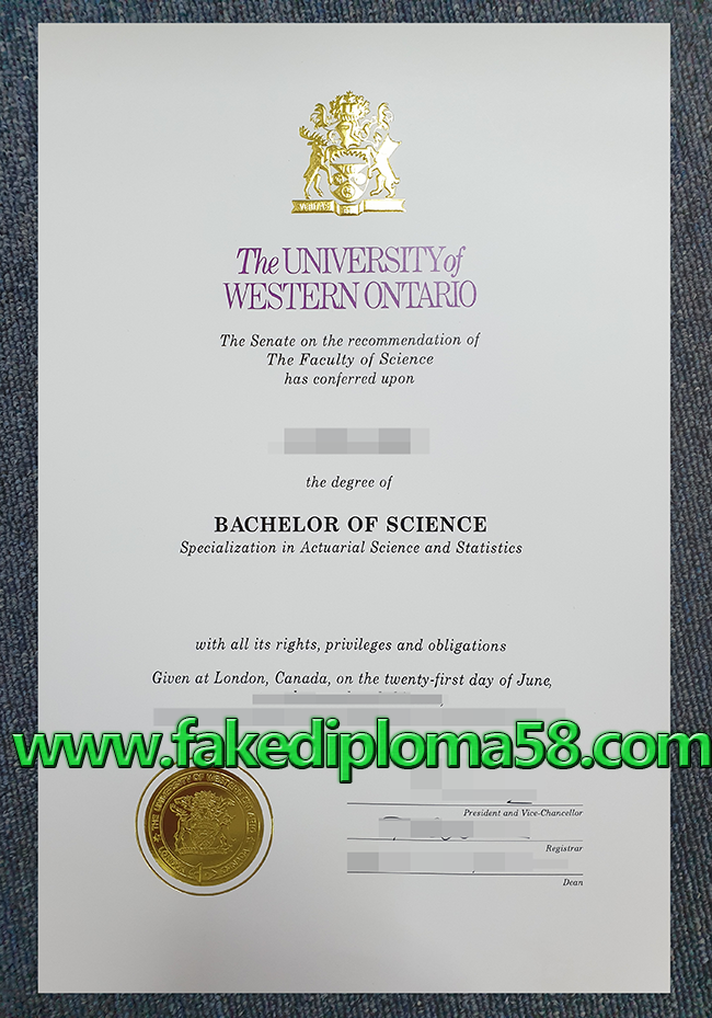 Where to Order A Fake UWO Diploma