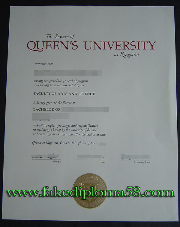 how to buy fake Queen’s University degree online