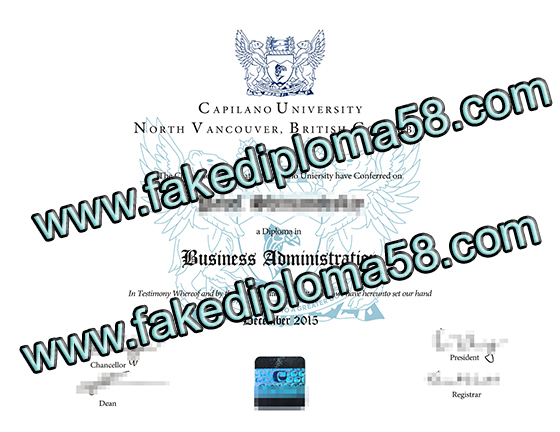 Capilano University diploma sample, how to buy it online
