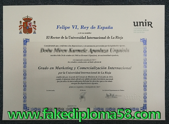 How to apply for UNIR fake diplomas and fake transcripts