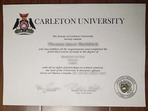 Carleton University degree