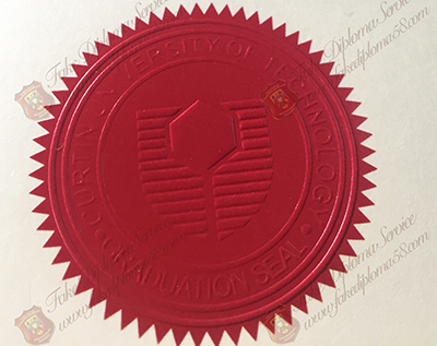 Curtin University diploma seal