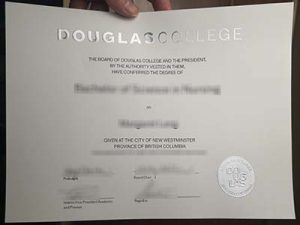 Douglas College degree