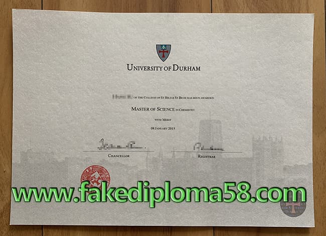 Durham University Fake diploma