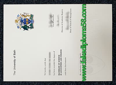 Buy Fake University Of Bath Diploma, Same as original