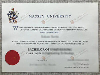 Massey University Fake Diploma, Buy fake Massey University Transcript