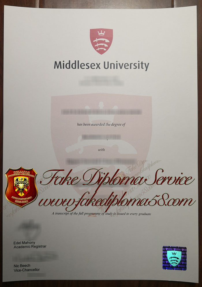 Middlesex University degree