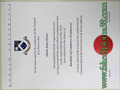 Fake Monash University Diploma, Buy fake Degree Certificate