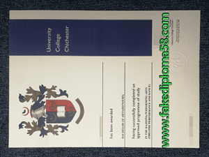 Obtain University College Chichester Diploma certificate