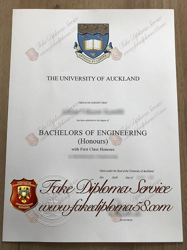 The University of Auckland fake diplomas