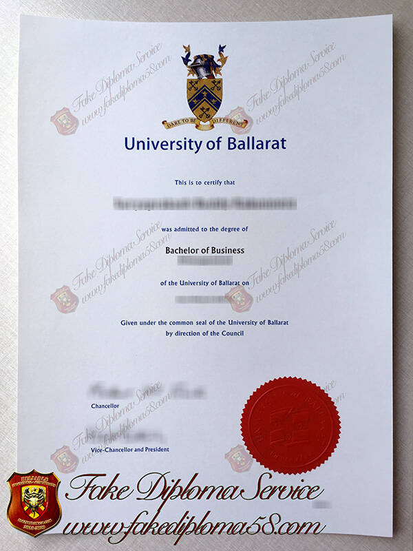 University of Ballarat Fake diploma