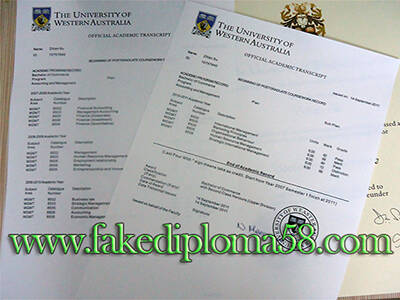 University of Western Australia Transcript, Buy Fake Transcript