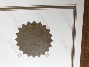 fake degree seal