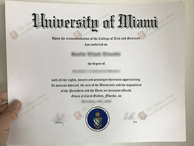 University of Miami Fake Diploma, Buy UMiami Fake Degree Certificate