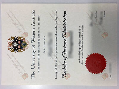 University of Western Australia Fake Diploma, Fake UWA Degree Certificate