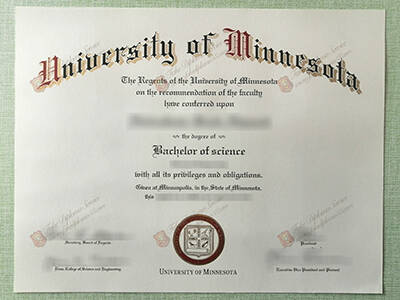 Copy University of Minnesota Diploma Online, Buy Fake NMN Degree Certificate