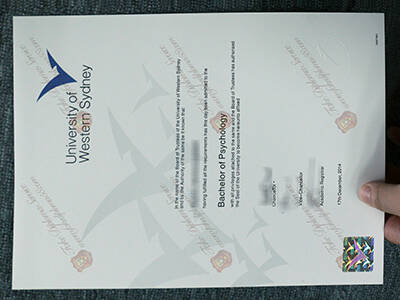 Copy A Fake University of Western Sydney Diploma, Buy WSU Degree Certificate