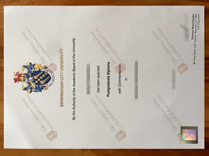 Birmingham City University fake diploma