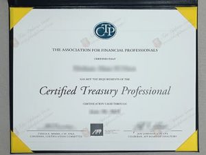 fake CTP certificate, fake Certified Treasury Professional certificate