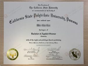 California State Polytechnic University Pomona diploma