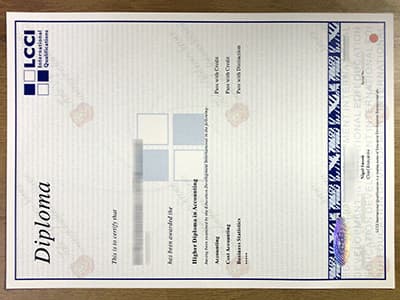 Get LCCI Certificate Online, Same as the original one