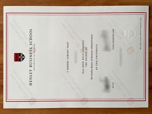 fake Henley Business School degree, fake Henley Business School diploma