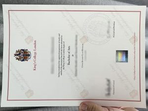 King's College London diploma
