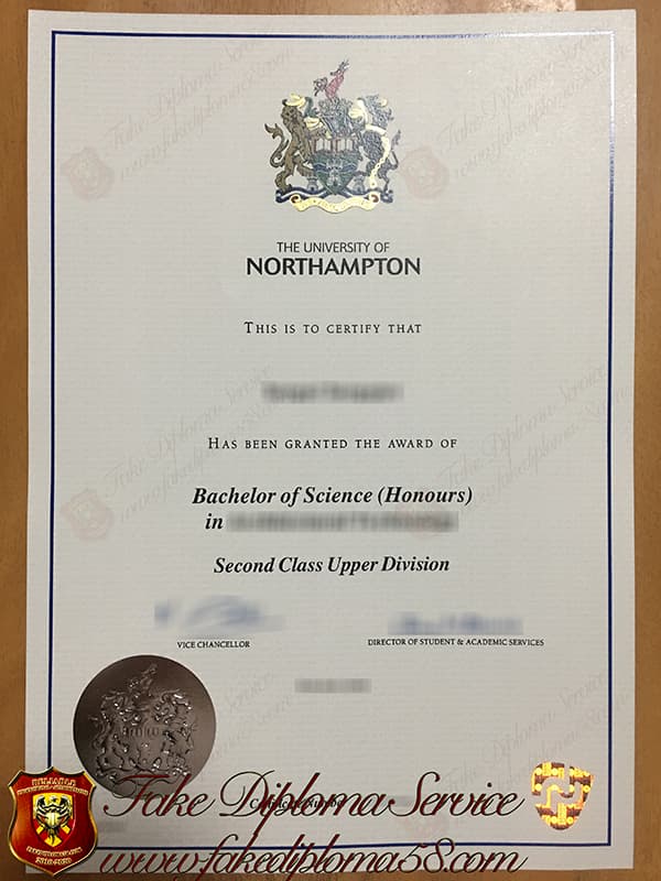 The University of Northampton fake diploma